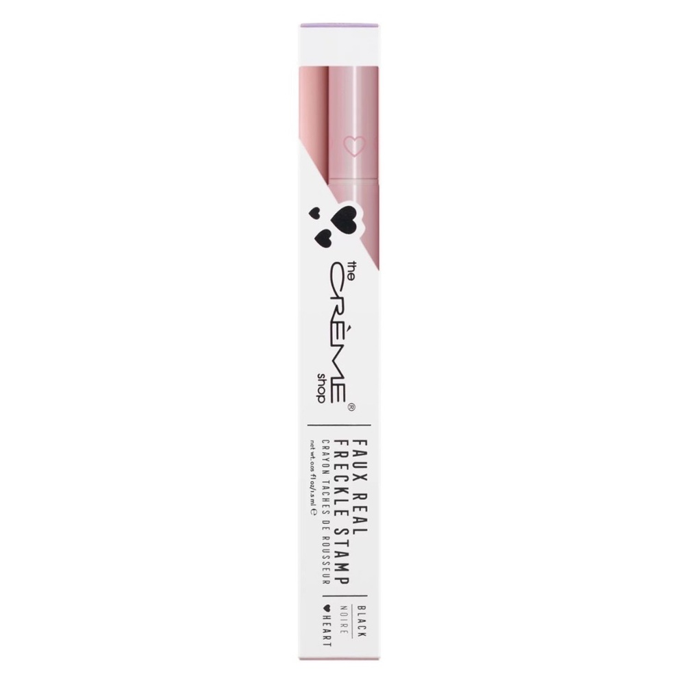 The Crème Shop Faux Real Freckle Stamp Black Heart